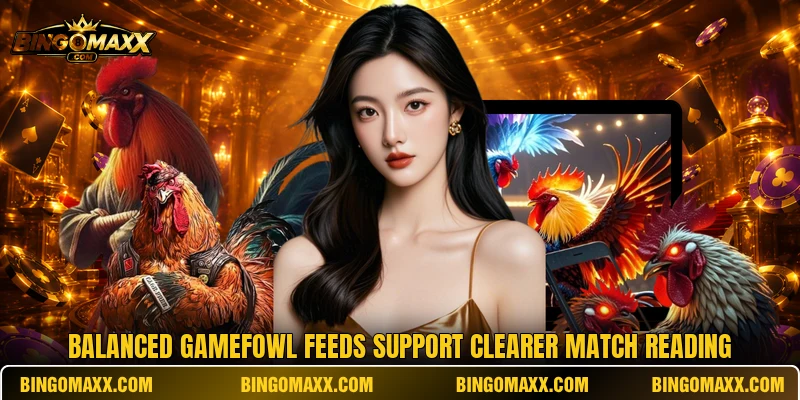 Balanced Gamefowl Feeds support clearer match reading