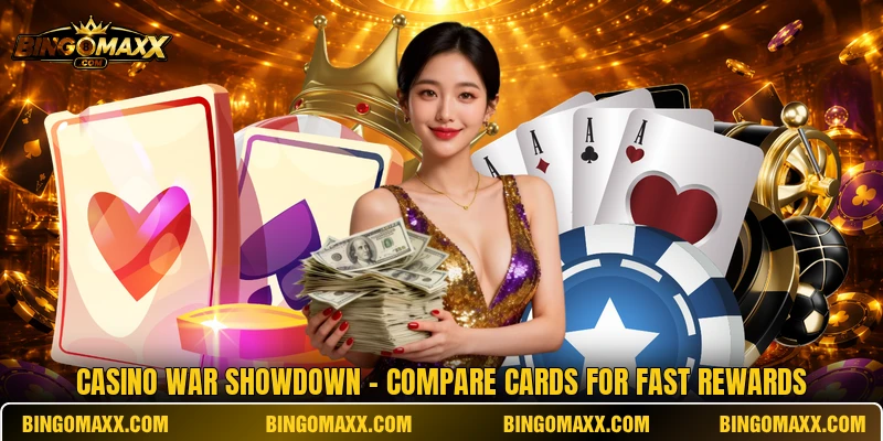 Casino War Showdown - Compare Cards For Fast Rewards