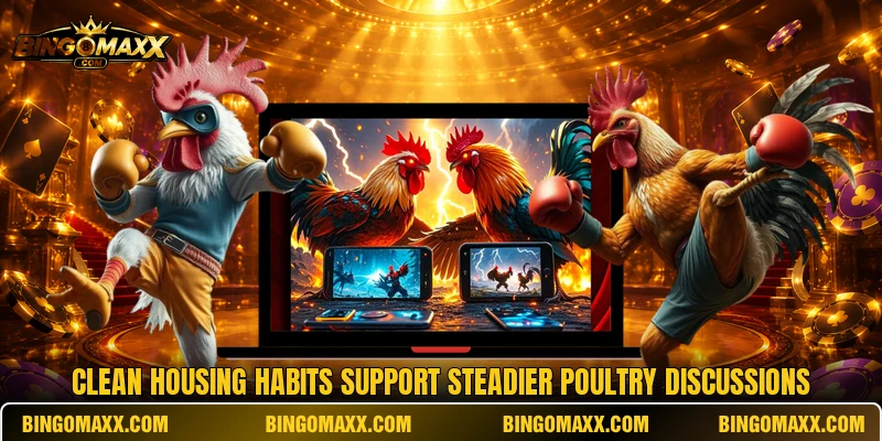 Clean housing habits support steadier poultry discussions