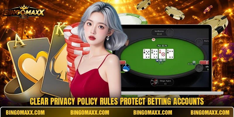 Clear privacy policy rules protect betting accounts