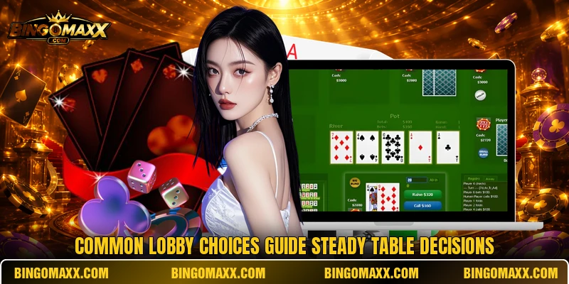 Common lobby choices guide steady table decisions
