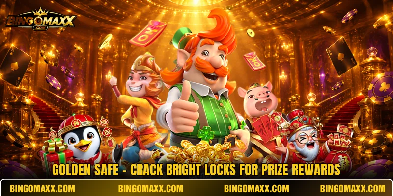 Golden Safe - Crack Bright Locks For Prize Rewards