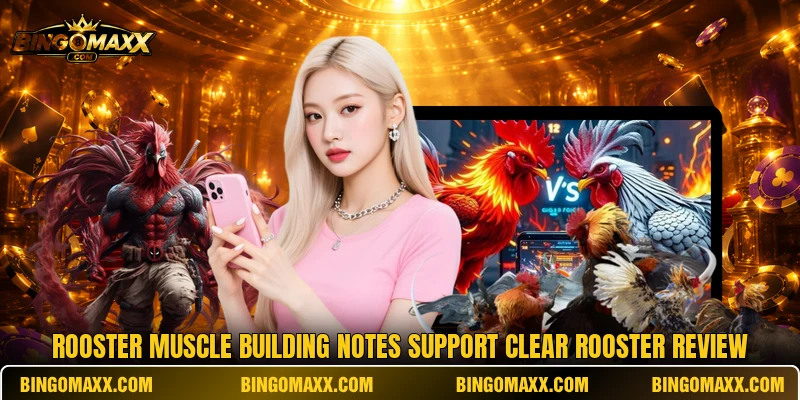 Rooster Muscle Building notes support clear rooster review
