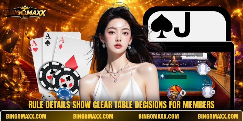 Rule details show clear table decisions for members