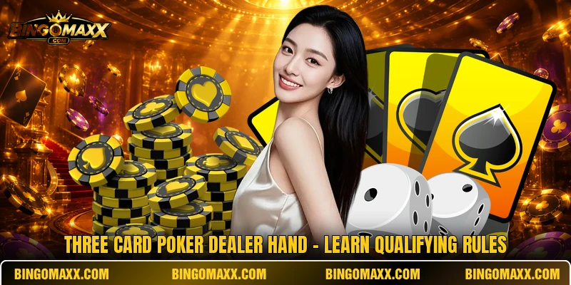 Three Card Poker Dealer Hand - Learn Qualifying Rules